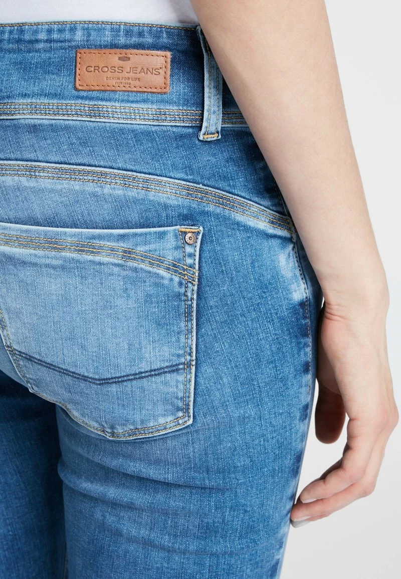 Cross Jeans LOIE - Jeans Straight Leg - Mid-blue 5 Cross Jeans LOIE - Jeans Straight Leg - Mid-blue - Image 5