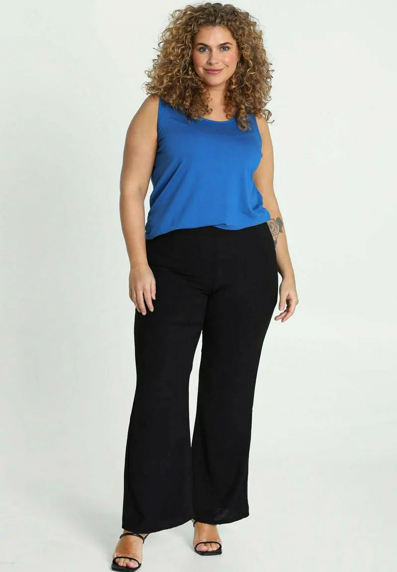 PAPRIKA UNI TAILLE ÉLASTIQUÉE - Stoffhose - Black 5 PAPRIKA UNI TAILLE ÉLASTIQUÉE - Stoffhose - Black - Image 5