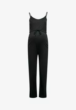 ONLY MATERNITY MAMA ÄRMELLOSER - Jumpsuit - Black