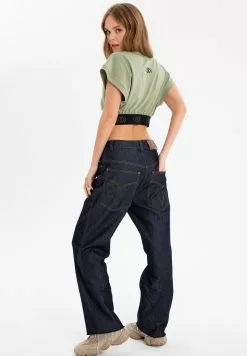 ET NOS CUT - Jeans Straight Leg - Dark Navy 11 ET NOS CUT - Jeans Straight Leg - Dark Navy -Hosen Elegante Boutique faca919b3f404cf99cc7644bc8412f42