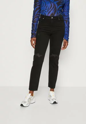 ONLY Jeans Straight Leg - Black 4 ONLY Jeans Straight Leg - Black - Image 4