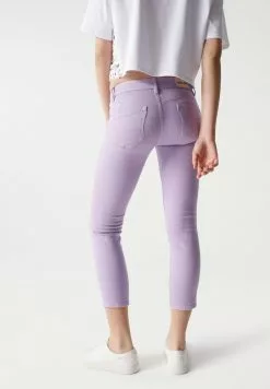 Salsa Jeans PUSH UP CROPPED - Jeans Skinny Fit - Rosa -Hosen Elegante Boutique fc175464d93d4de9a5094d9aa76b7d25