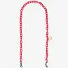 BIMBA Y LOLA HEARTS GLASSES CHAIN - Sonstige Accessoires - Red