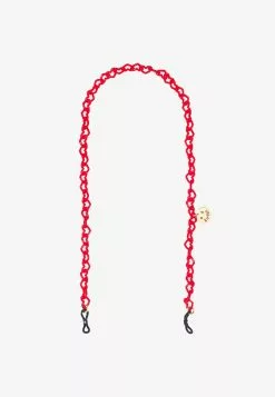 BIMBA Y LOLA HEARTS GLASSES CHAIN - Sonstige Accessoires - Red