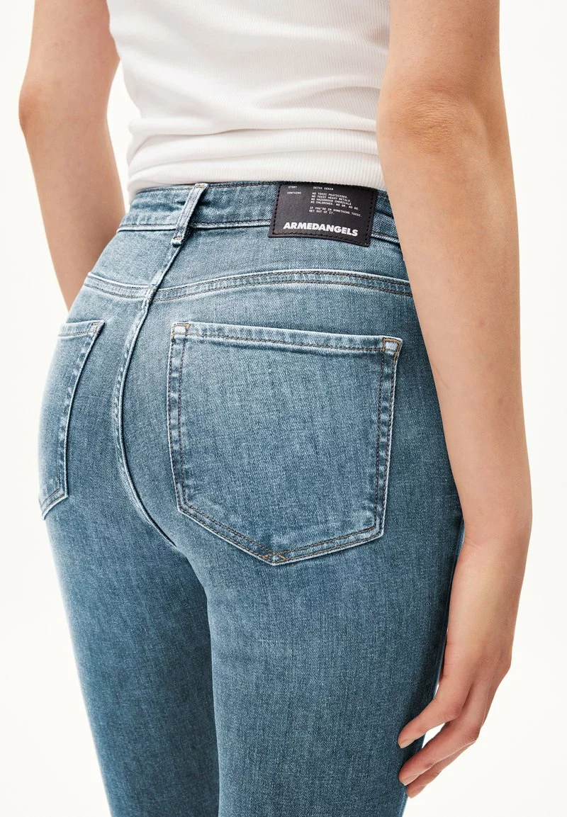 Armedangels TILLAA DETAIL - Jeans Skinny Fit - Pearl Blue 4 Armedangels TILLAA DETAIL - Jeans Skinny Fit - Pearl Blue - Image 4