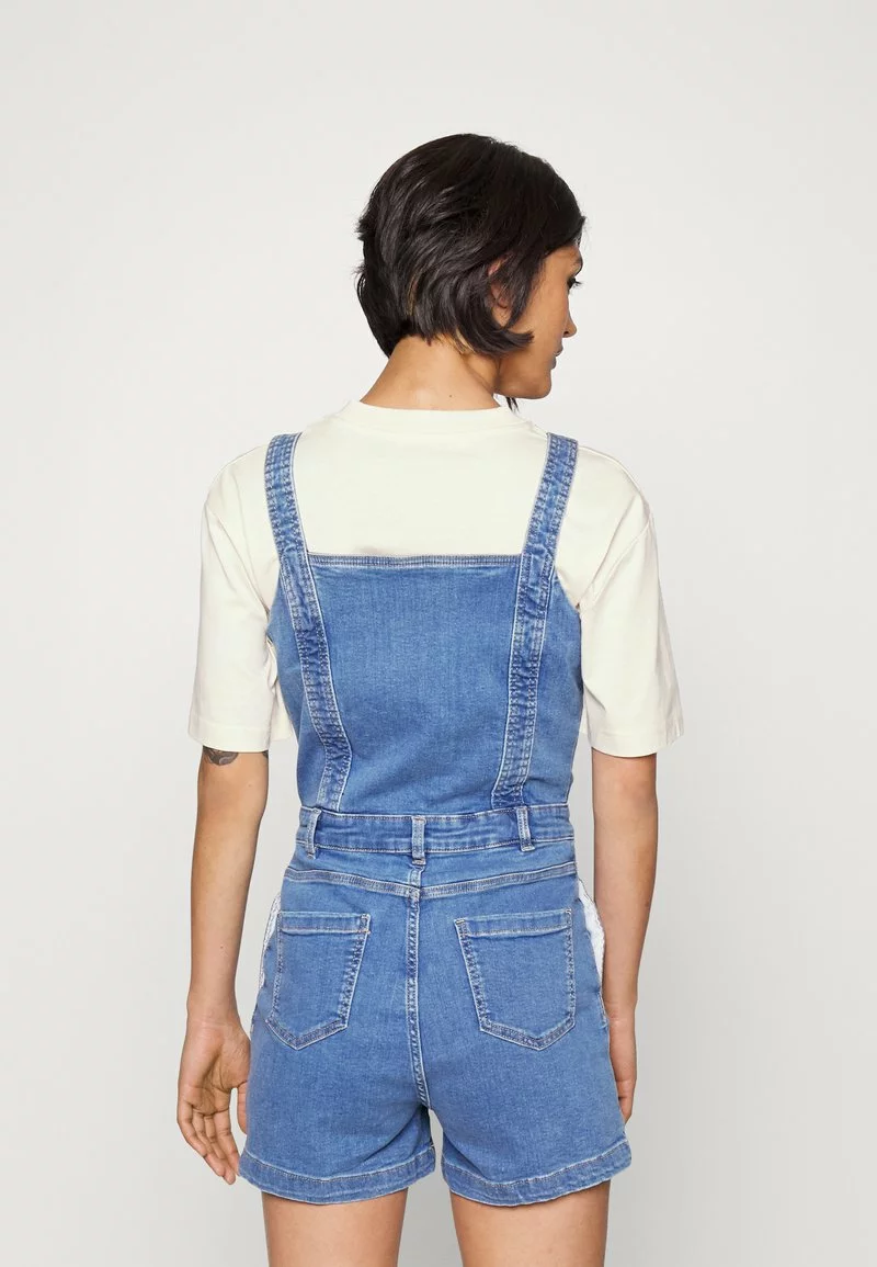 ONLY ONLTOBY - Jumpsuit - Medium Blue Denim 3 ONLY ONLTOBY - Jumpsuit - Medium Blue Denim - Image 3